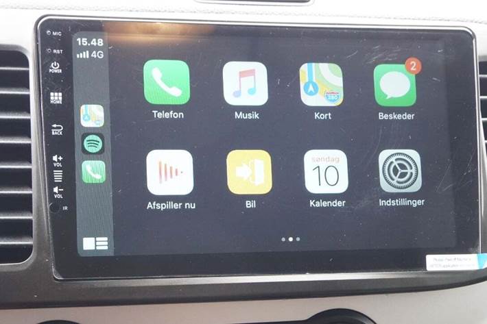 Rød Kia Picanto fra 2016