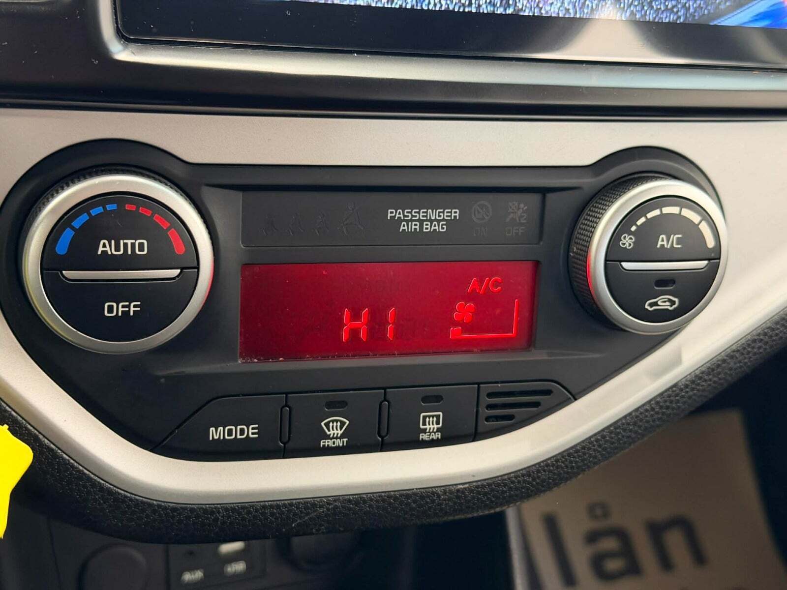 Sort Kia Picanto fra 2016