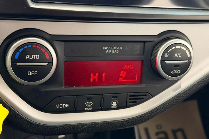 Sort Kia Picanto fra 2016