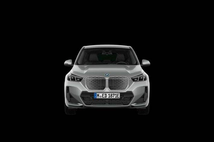 Grå BMW iX1 fra 2025
