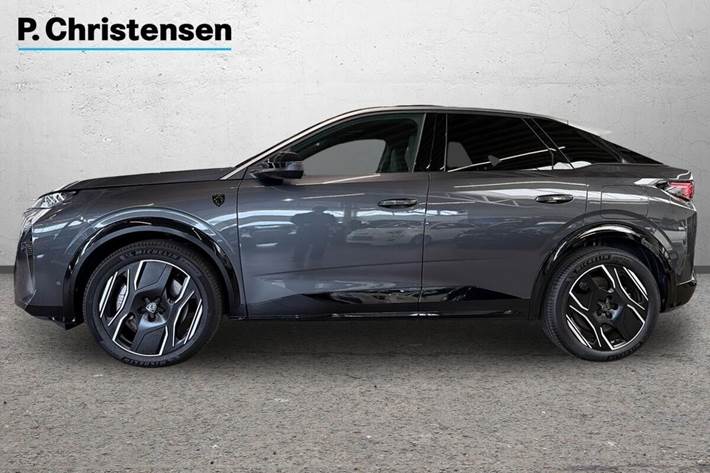 Grå Peugeot e-3008 fra 2024