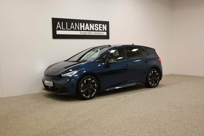 Blå Cupra Born fra 2023