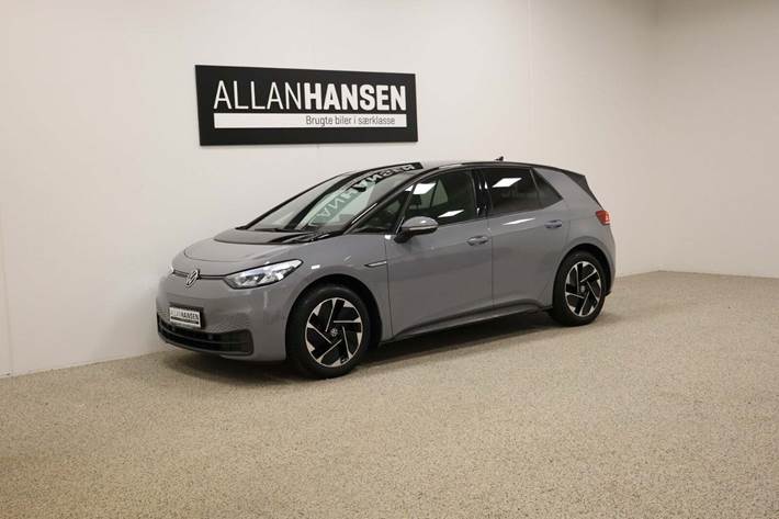 Grå VW ID.3 fra 2023