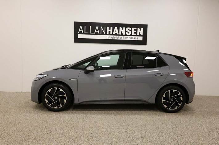 Grå VW ID.3 fra 2023