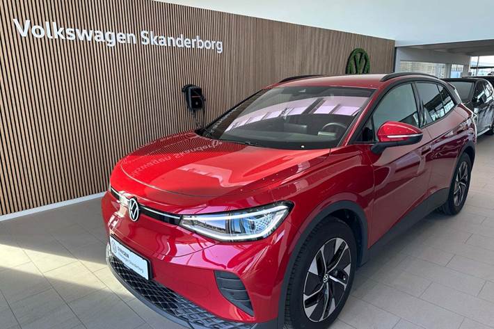 Rød VW ID.4 fra 2025