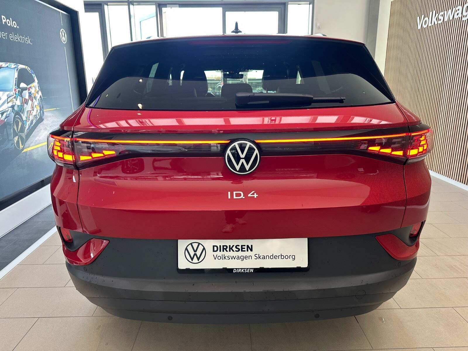 Rød VW ID.4 fra 2025