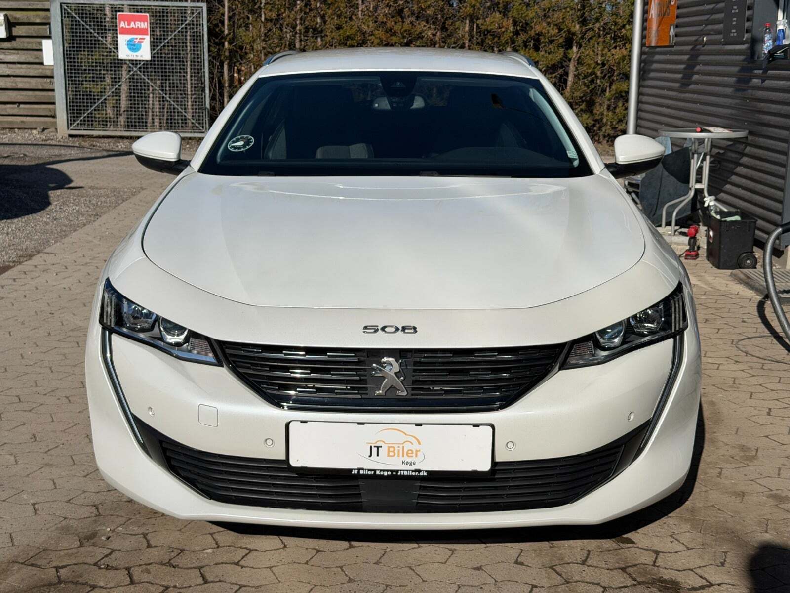 Hvid Peugeot 508 fra 2020