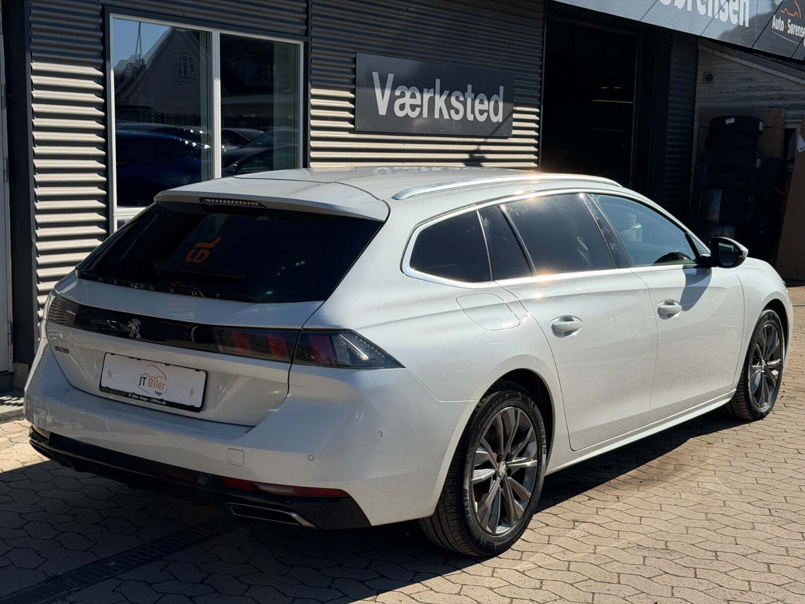 Hvid Peugeot 508 fra 2020
