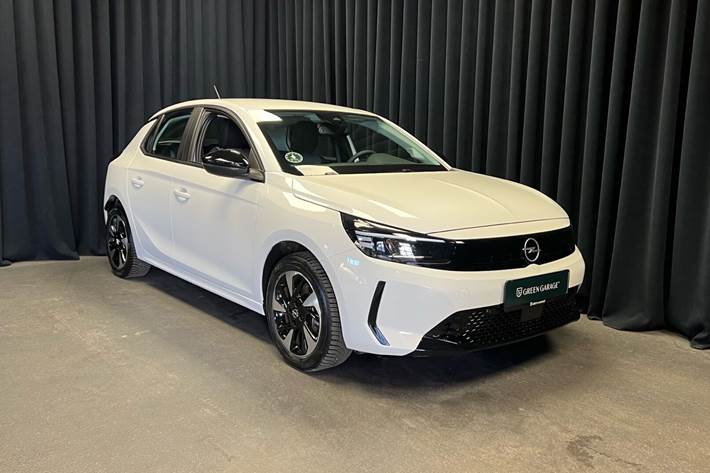 Hvid Opel Corsa-e fra 2023