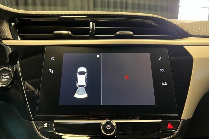 Hvid Opel Corsa-e fra 2023