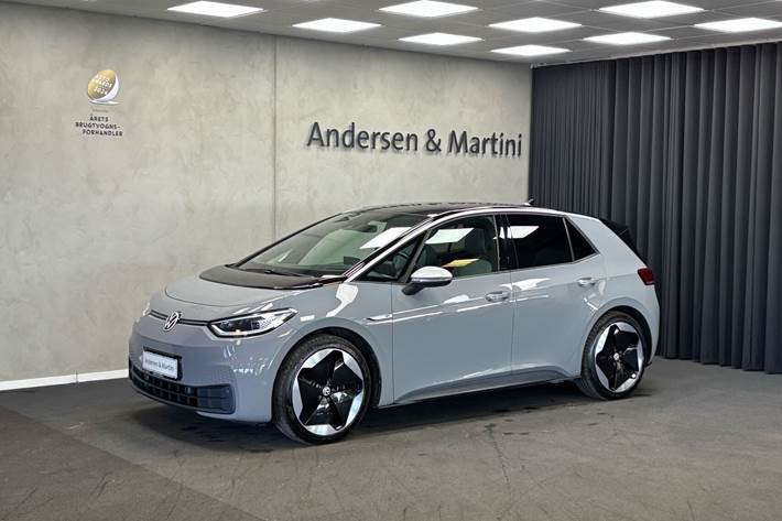 Grå VW ID.3 fra 2020
