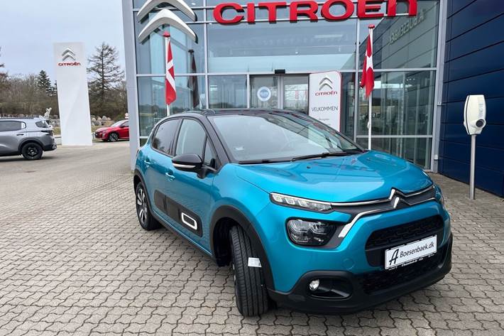Blå Citroën C3 fra 2022