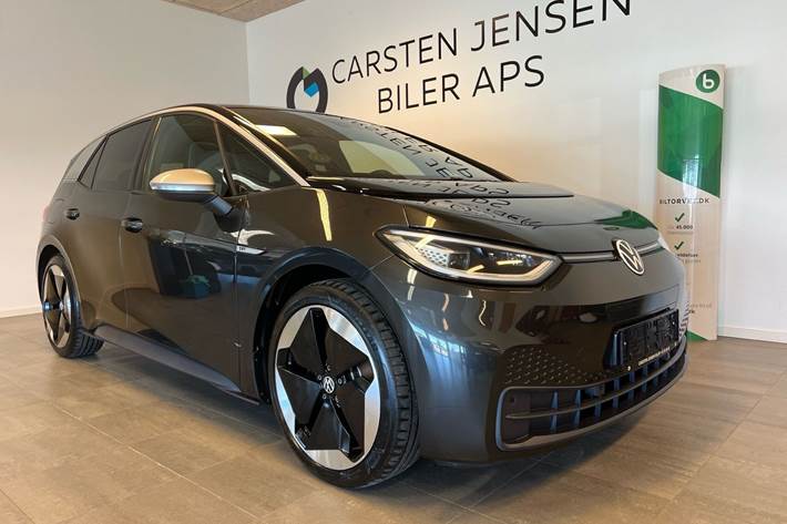 Grå VW ID.3 fra 2020