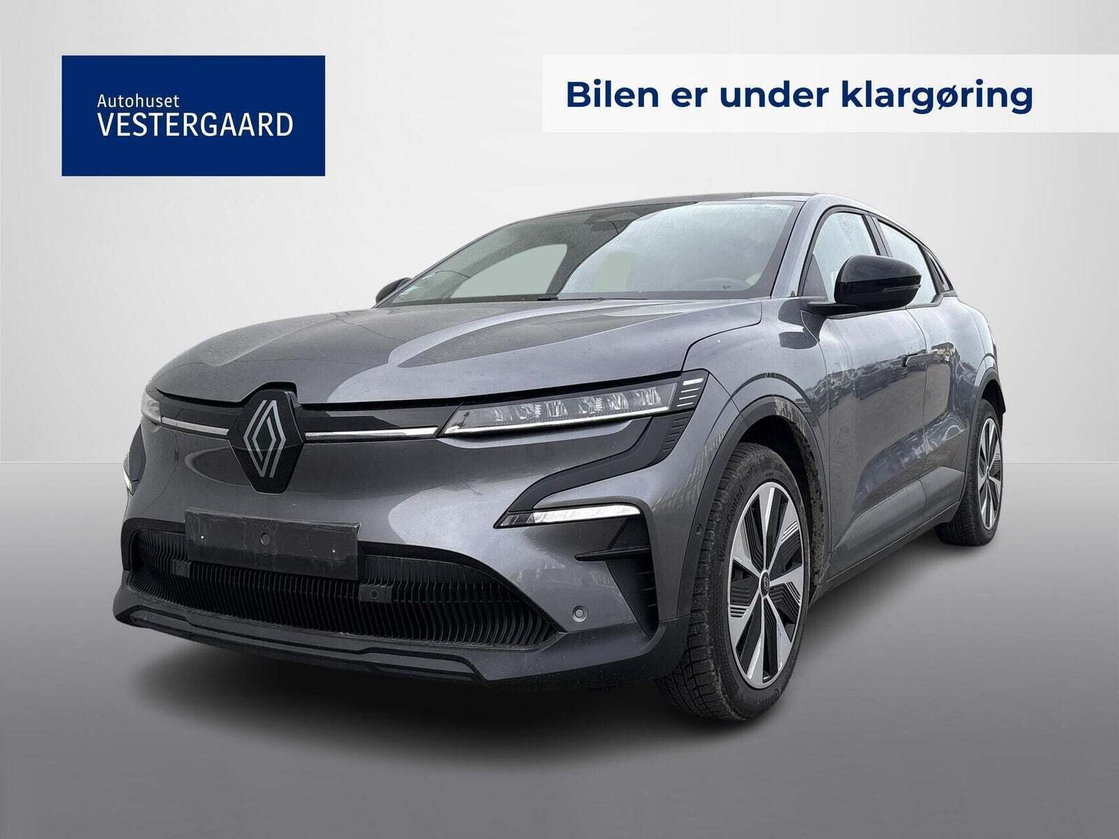 Grå Renault Megane E-Tech fra 2022