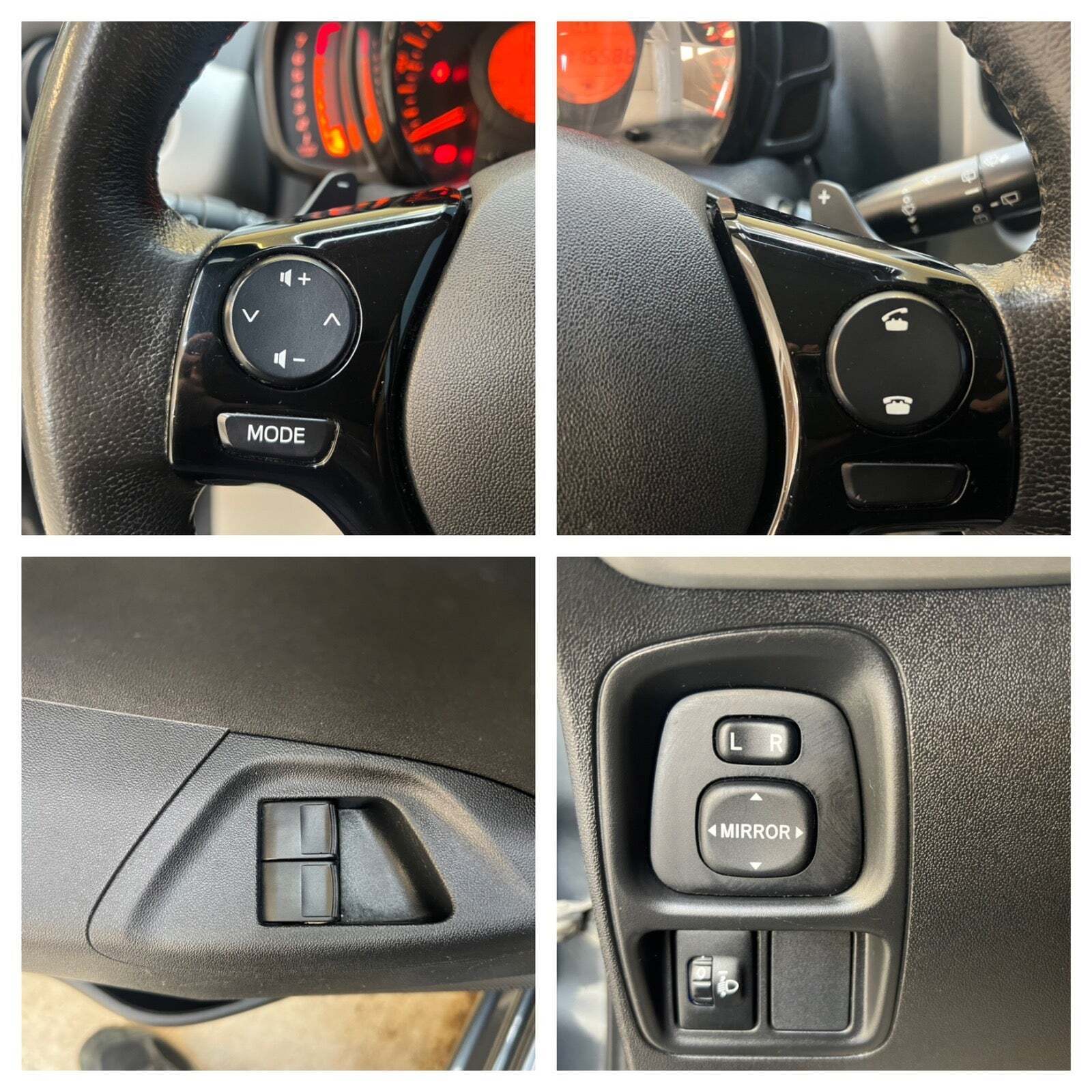 Grå Toyota Aygo fra 2015