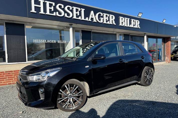 Sort Kia Rio fra 2017