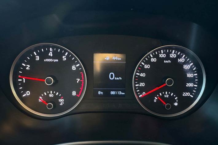 Sort Kia Rio fra 2017