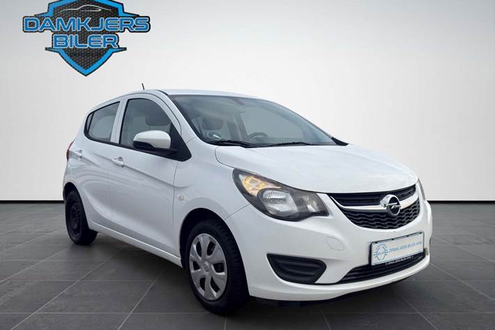 Hvid Opel Karl fra 2016