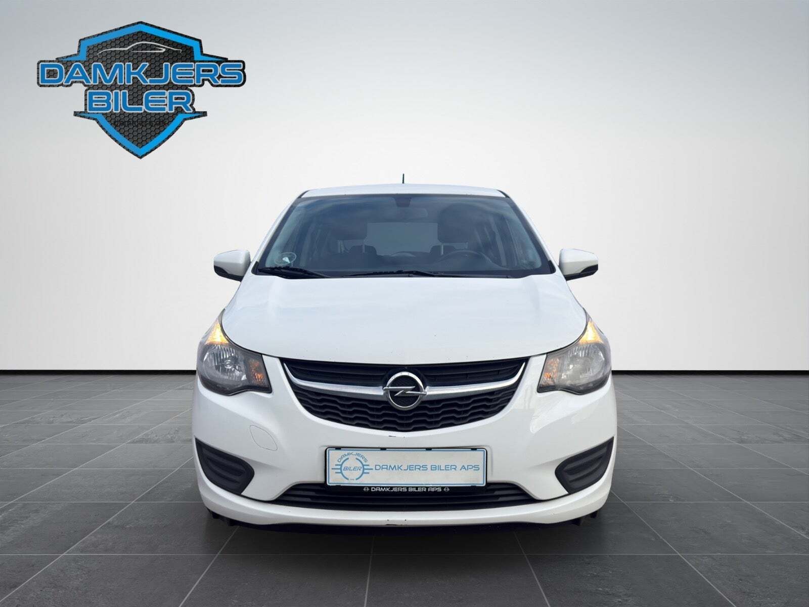Hvid Opel Karl fra 2016