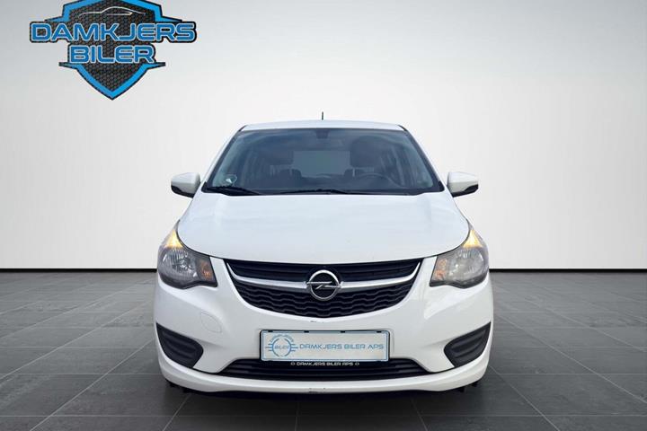 Hvid Opel Karl fra 2016