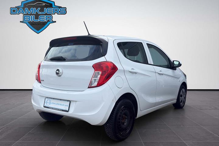 Hvid Opel Karl fra 2016