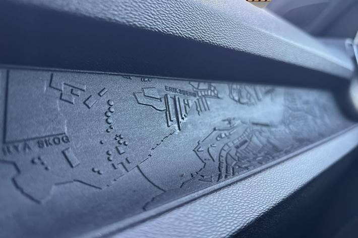 Blå Volvo C40 fra 2024