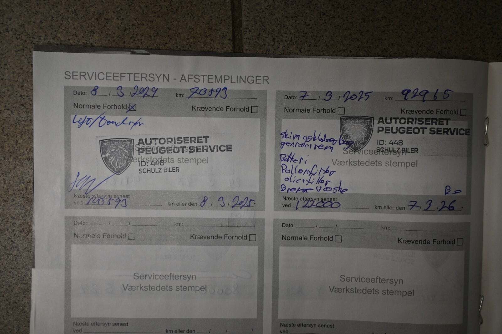 Hvid Peugeot 3008 fra 2021