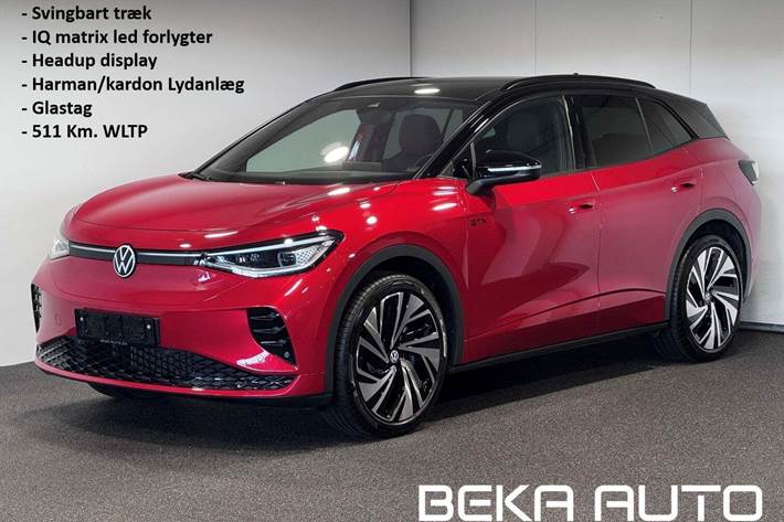 Rød VW ID.4 fra 2025