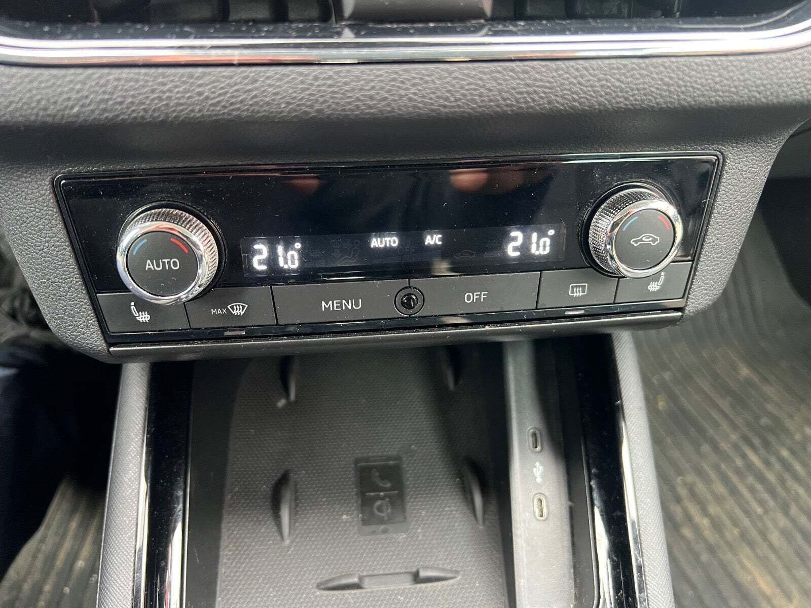 Grøn Skoda Kamiq fra 2020