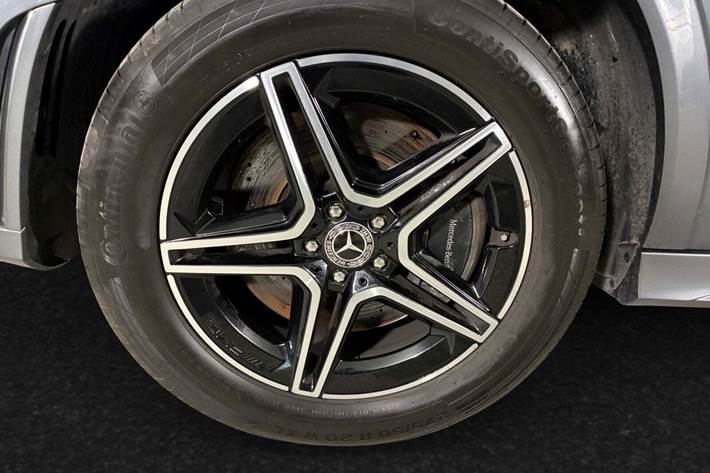 Grå Mercedes GLE450 fra 2019