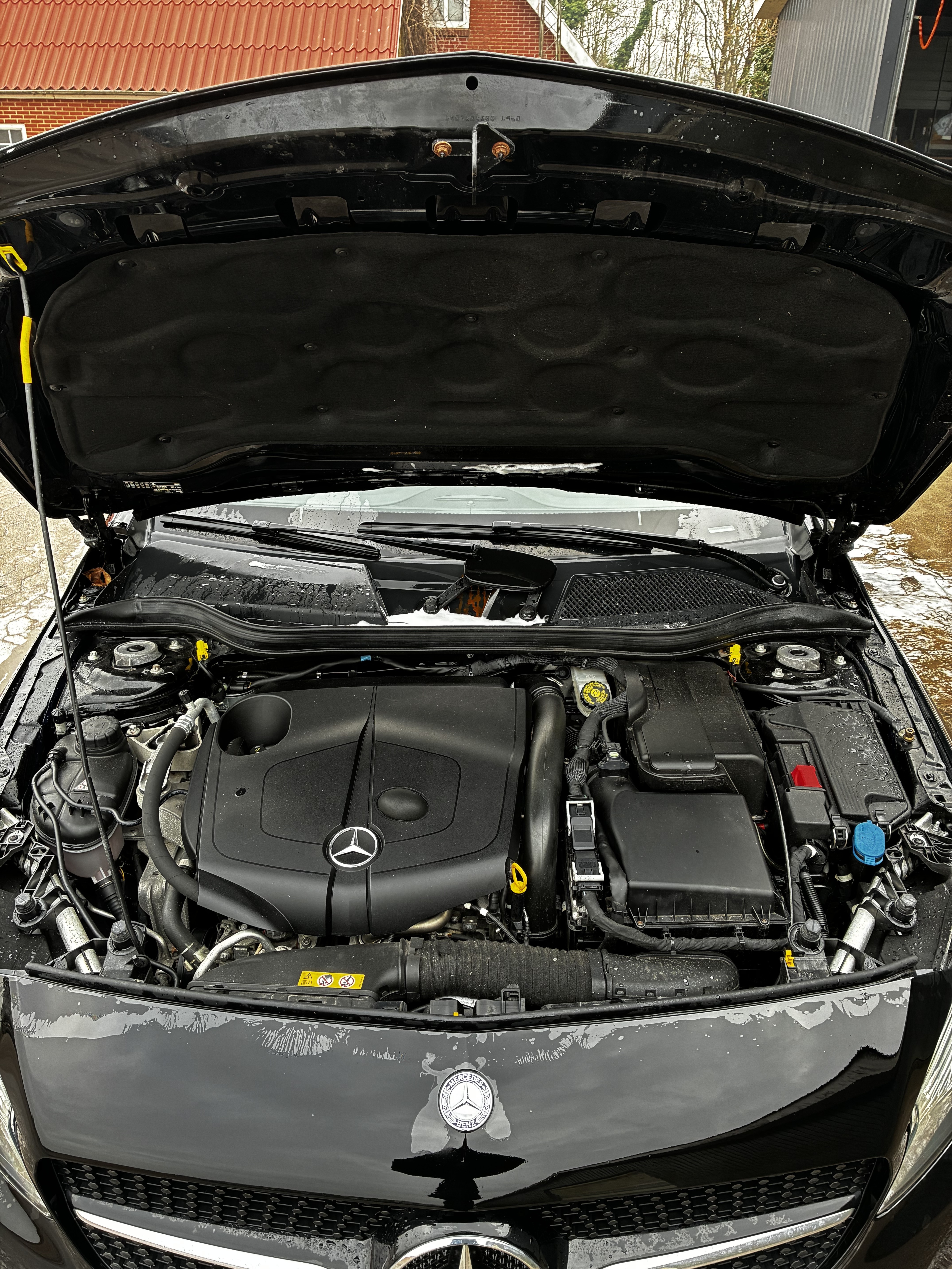 Sort Mercedes A200 d fra 2016