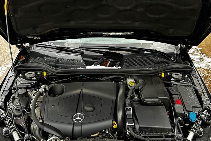 Sort Mercedes A200 d fra 2016