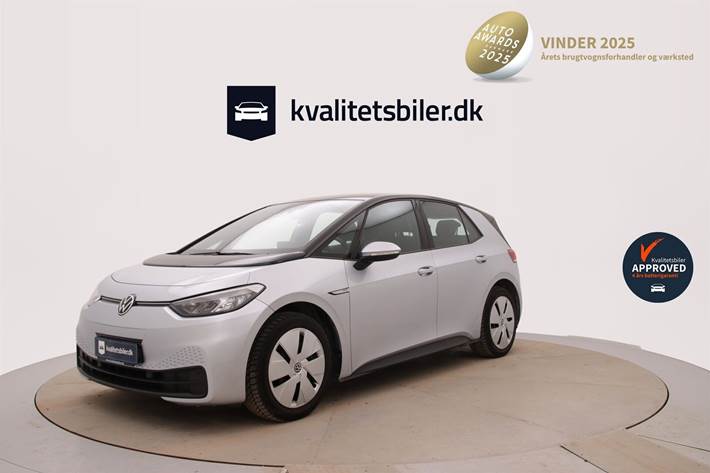 Sølv VW ID.3 fra 2020