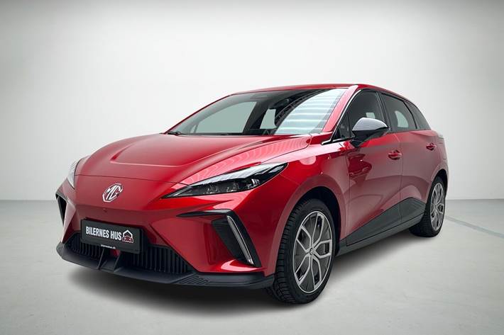 Rød MG MG4 Electric fra 2024