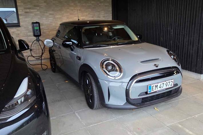 Grå Mini Cooper SE fra 2022