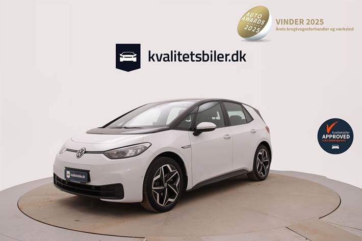 Hvid VW ID.3 fra 2022