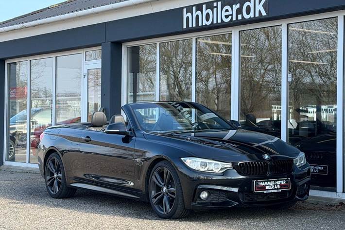 Sort BMW 420d fra 2015
