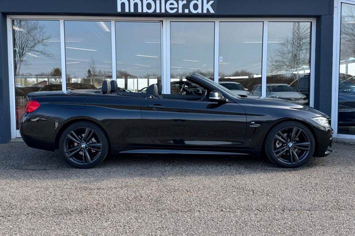 Sort BMW 420d fra 2015