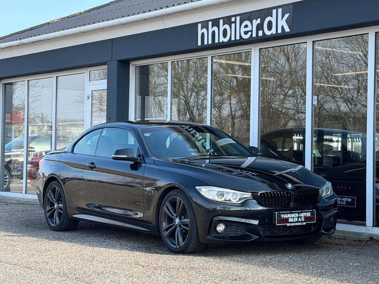 Sort BMW 420d fra 2015