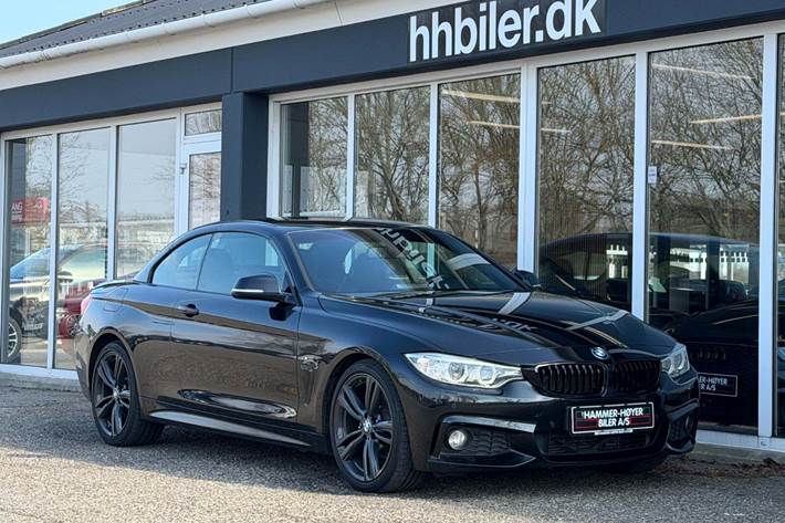 Sort BMW 420d fra 2015