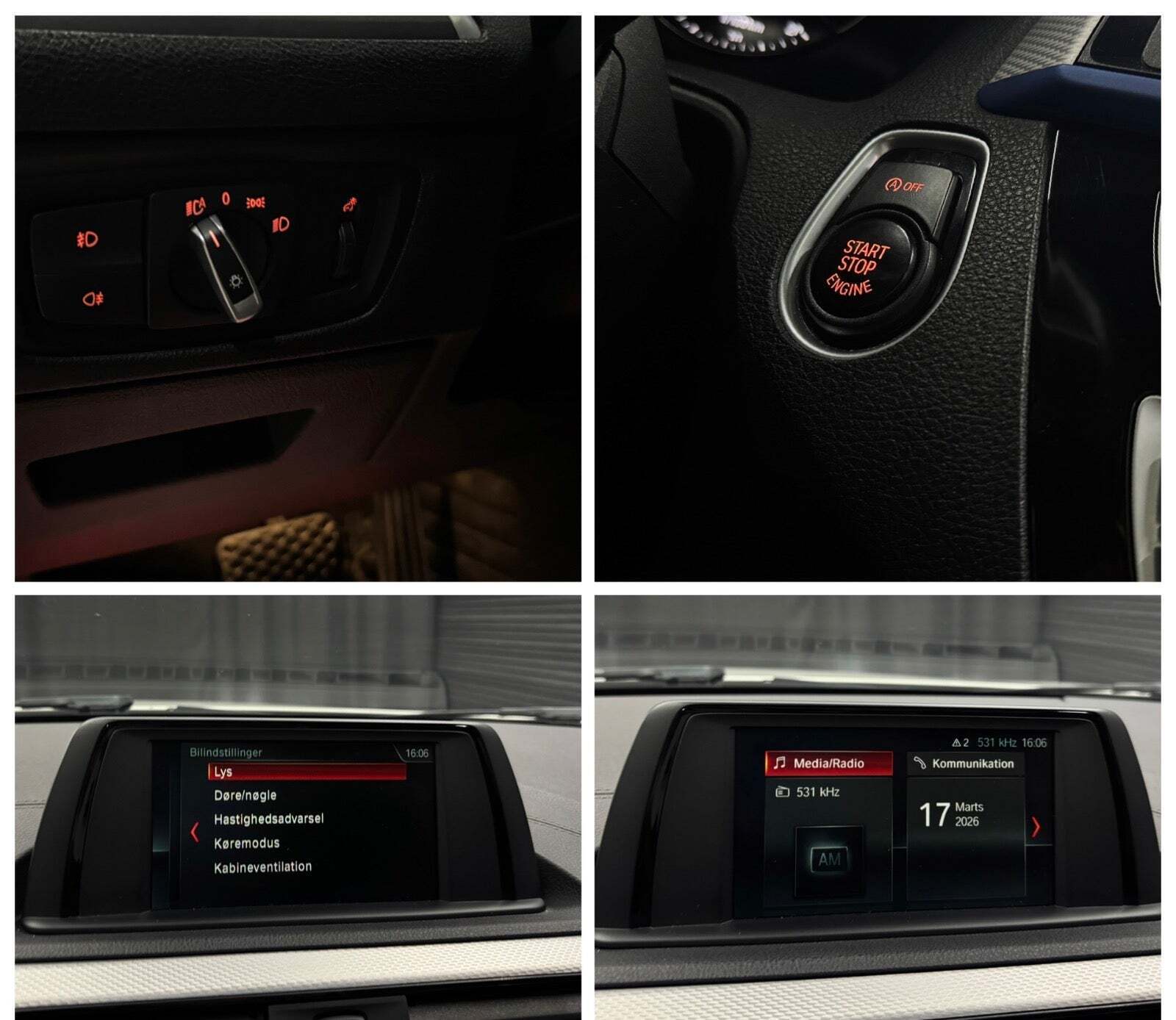 Hvid BMW 120d fra 2018