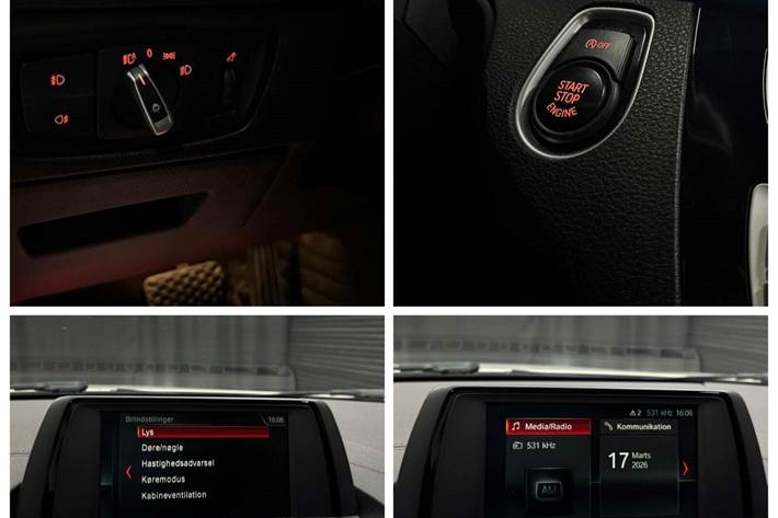 Hvid BMW 120d fra 2018