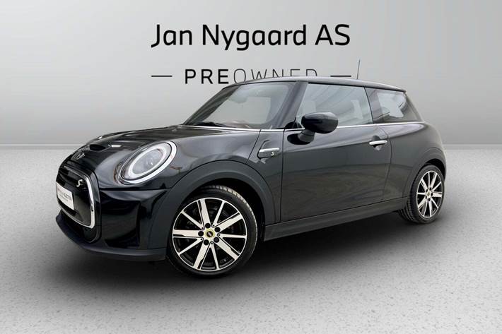 Sort Mini Cooper SE fra 2022