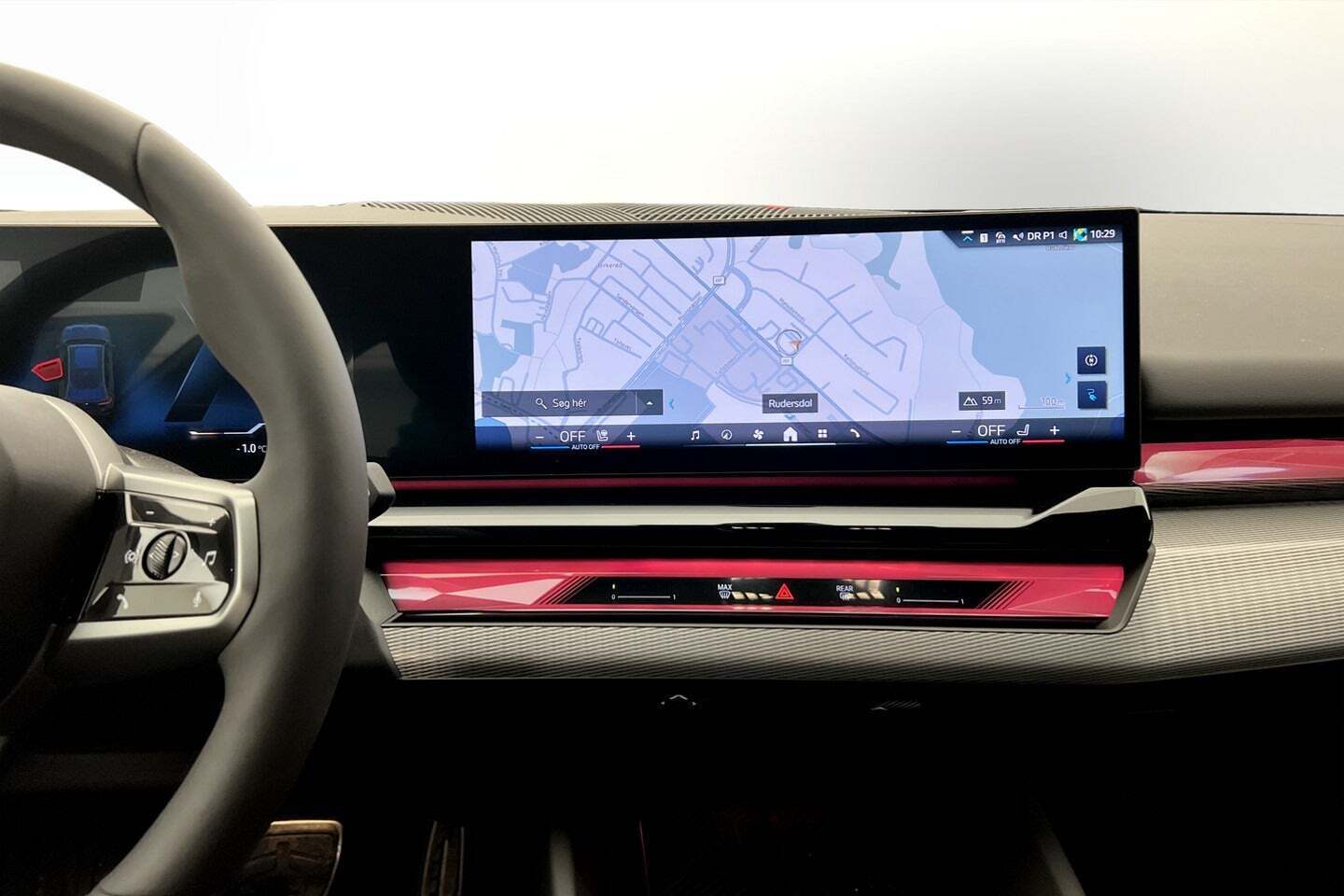 Grå BMW i5 fra 2026