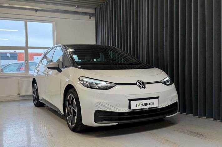 Hvid VW ID.3 fra 2021