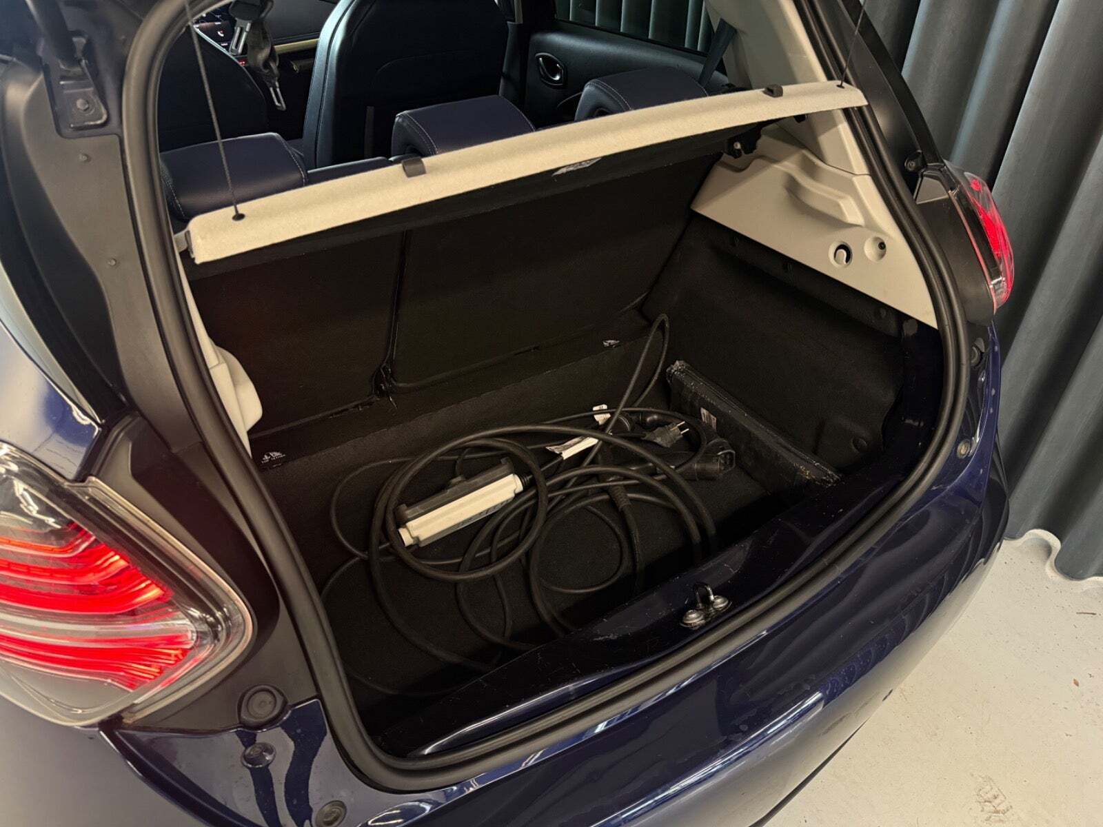 Blå Renault Zoe fra 2021