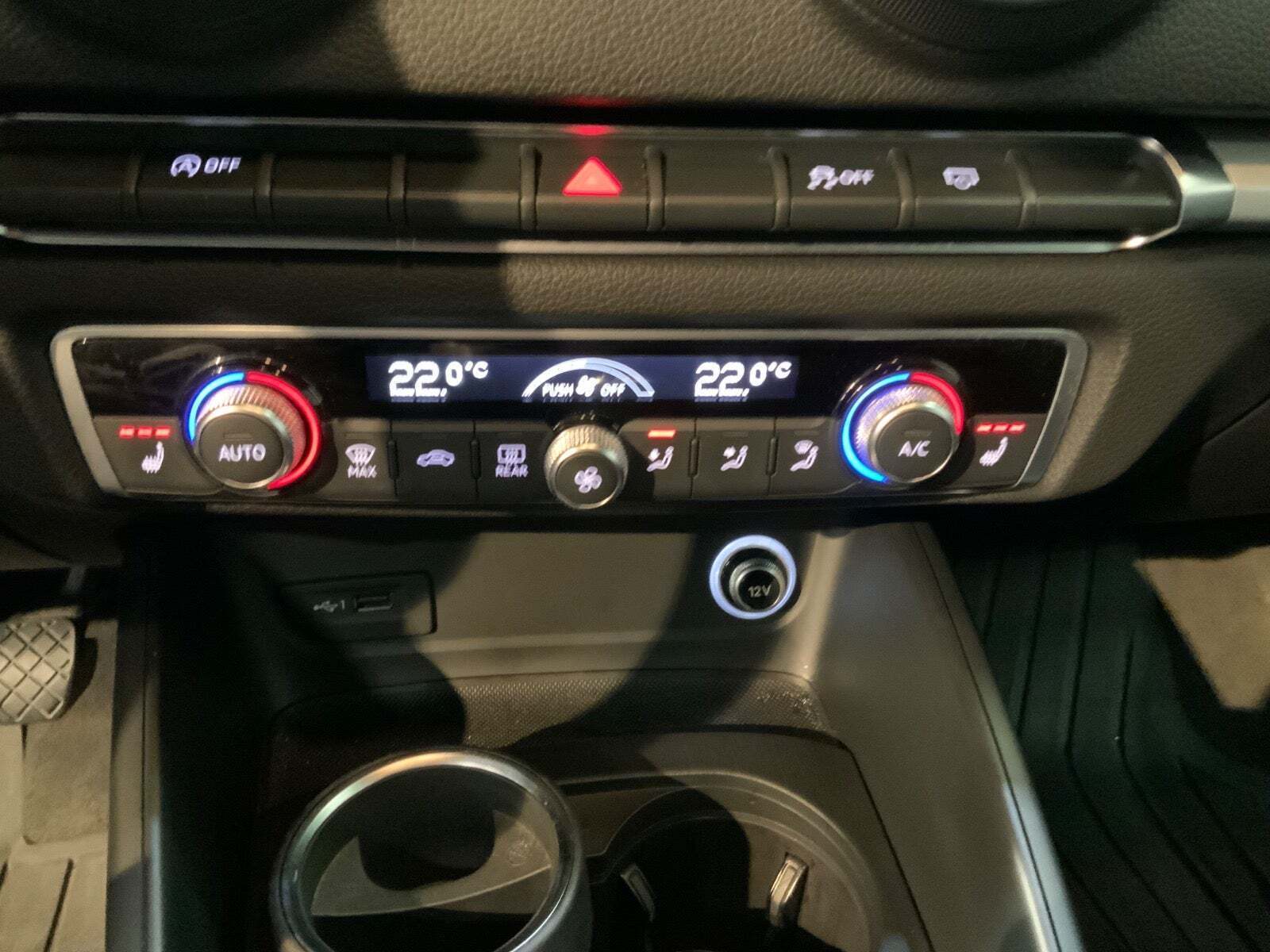 Sort Audi A3 fra 2018