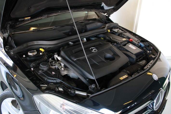 Sort Mercedes A180 fra 2013