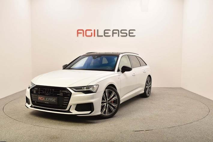 Hvid Audi A6 fra 2023