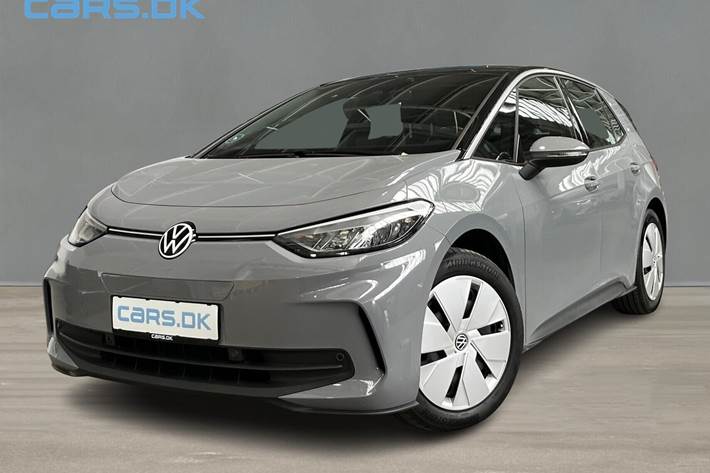 Grå VW ID.3 fra 2025 set udefra